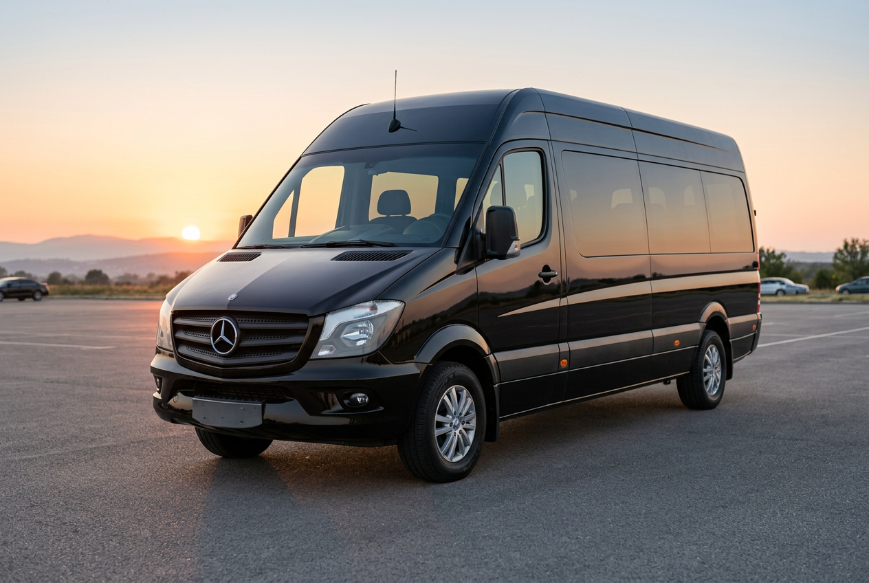 Mercedes-Benz Sprinter profile view
